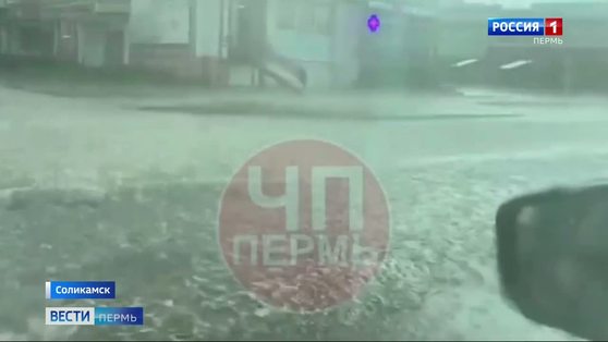 Аномальная жара в Прикамье закончилась ливнями и грозами