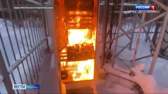 Житель Соликамска подозревается в поджоге двух станций сотовой связи