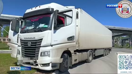 В Краснокамске водитель большегруза умер за рулем