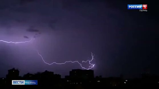 В Прикамье местами сохранится грозовая активность