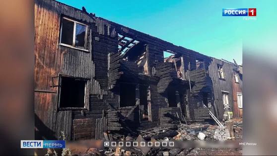 В Пешнигорте горел многоквартирный дом
