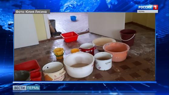 В поселке Теплая Гора затопило детский сад