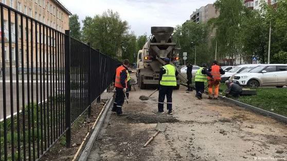 В Перми начался ремонт улицы Адмирала Ушакова