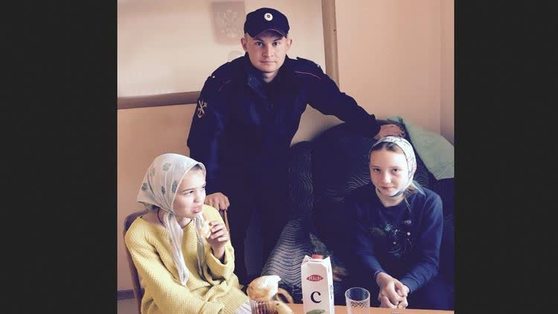 В Пермском крае полицейский нашел в лесу двух потерявшихся детей
