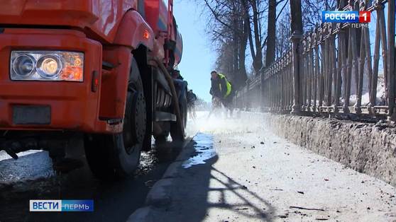 В Перми продолжается тотальная санация улиц