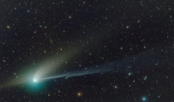 Ты узнаешь её из тысячи: над Землёй мчится зелёная комета C/2022 E3