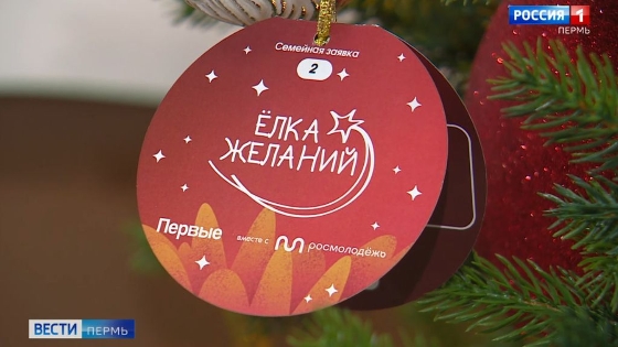 В Пермском крае продолжается акция «Ёлка желаний»