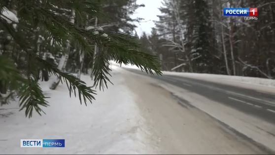 Водителям Прикамья советуют воздержаться от поездок во время двухдневного снегопада