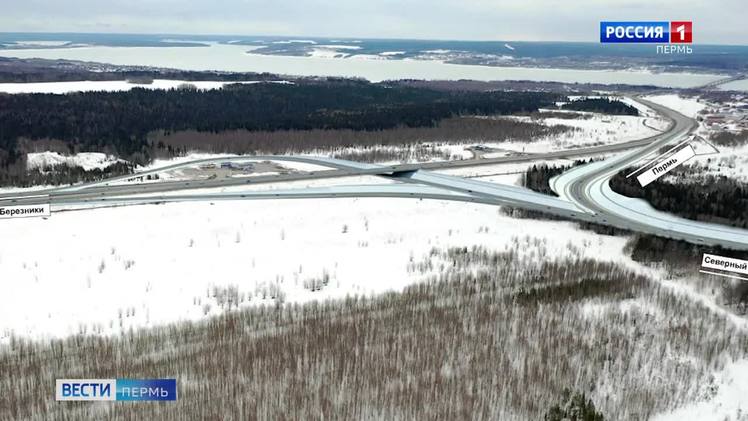 Проект северного обхода перми на карте