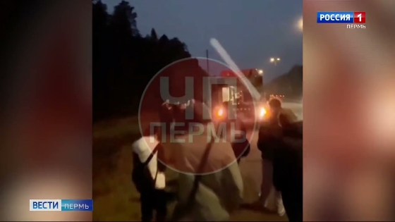 В Перми на ул. Якутской сломался автобус