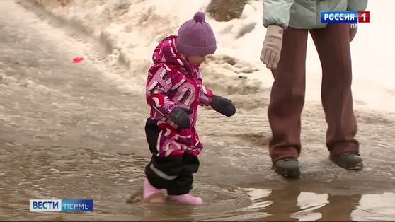 Весна в Прикамье началась на три недели раньше обычного