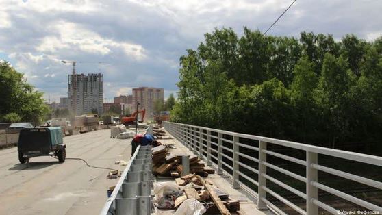 В Перми завершается ремонт правой половины путепровода на улице Светлогорской