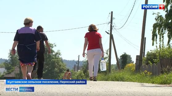 "Напора на всех не хватает": жители двух сел в Пермском райне испытывают перебои с водоснабжением