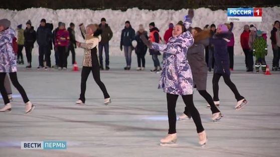 Из-за оттепели в Перми приостановлены бесплатные катания на катках