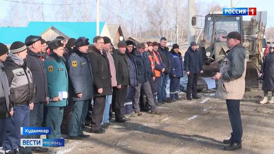 Большие учения: в Кудымкаре готовятся к весеннему паводку