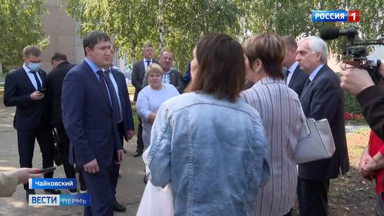 Дмитрий Махонин побывал с рабочим визитом в Чайковском
