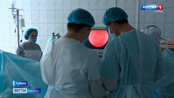 В Губахе провели первую артроскопическую операцию