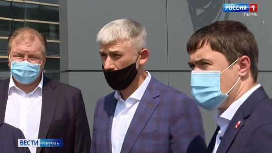 В Перми  с рабочим визитом побывал министр транспорта РФ Евгений Дитрих