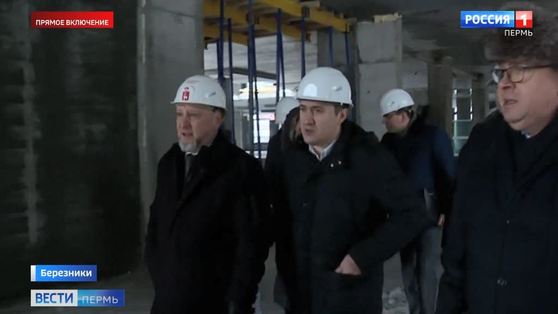 Дмитрий Махонин посетил микрорайон "Любимов" в Березниках 