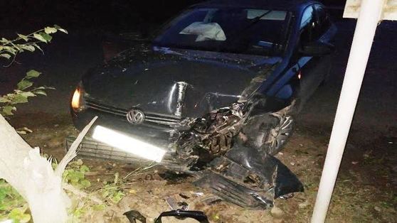 В Краснокамске мужчина угнал и тут же разбил автомобиль