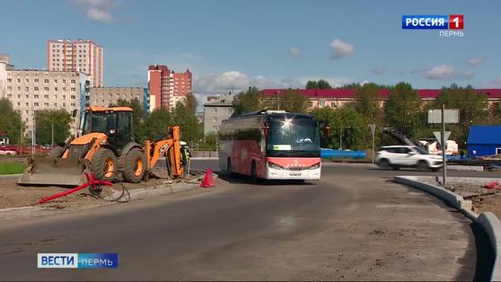 В Перми ремонтируют дорогу на участке ул. Ленина от площади Гайдара до вокзала Пермь-II