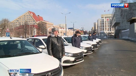 Пермское подразделение ГУФСИН получило 13 новых автомобилей