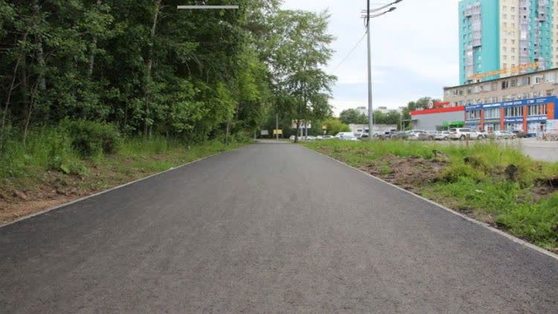 В Перми на улице Подлесной обустроили два новых тротуара