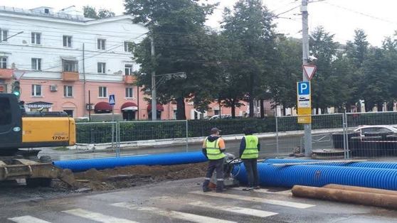 На перекрестке Компроса и Советской ограничено движение транспорта