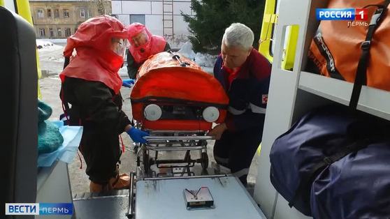 Госпитализированные в Очере с коронавирусом - полицейские 