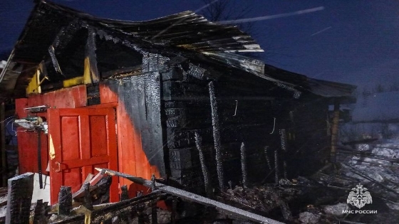 В Кизеле короткое замыкание гирлянды привело к пожару