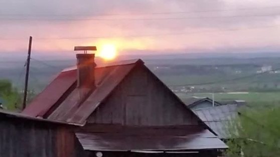 Пожар на газопроводе в Чусовском районе - столб огня был виден за несколько километров