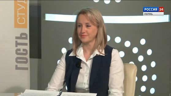 Гость студии: Ирина Дядичева