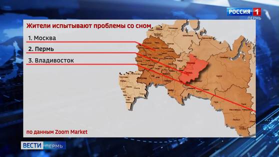 Пермь попала в тройку городов, страдающих бессонницей