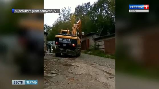 Загадочная стройка: в микрорайоне Разгуляй начали сносить капитальные гаражи
