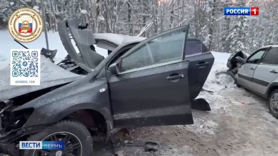 На автодороге Оса-Чернушка произошло смертельное ДТП