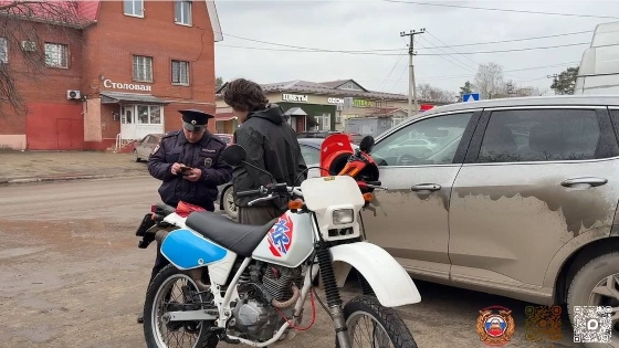 В Перми прошел рейд по пресечению нарушений со стороны водителей двухколесного транспорта